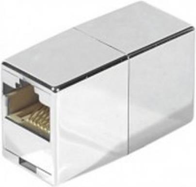 Produktbild Tecline Crossover-Adapter, Cat 5e, RJ45 Bu. / RJ45 Bu. Verbindet zwei Patchkabel zu einem Crossoverkabel (U/UTP, CAT5e)