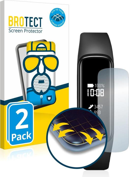 Actual product image BROTECT Full-Cover Protector Matte (Galaxy Fit e)