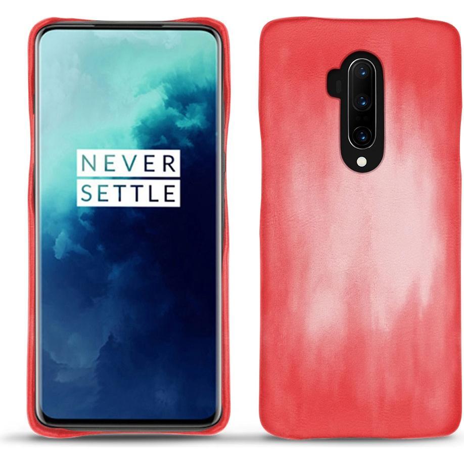 Noreve Lederschutzhülle (OnePlus 7T Pro), Smartphone Hülle, Rosa