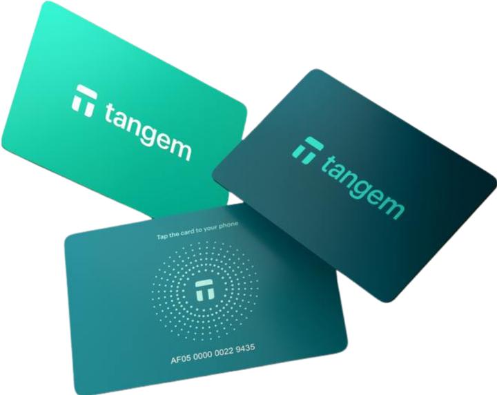 Tangem 2.0 - 3 Card Set - Electra Sea
