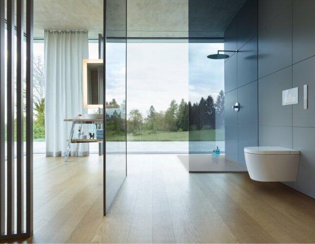 Produktbild Duravit Dusch-WC Set Starck f Lite Tiefspler ohne Splrand wei 650001012004310