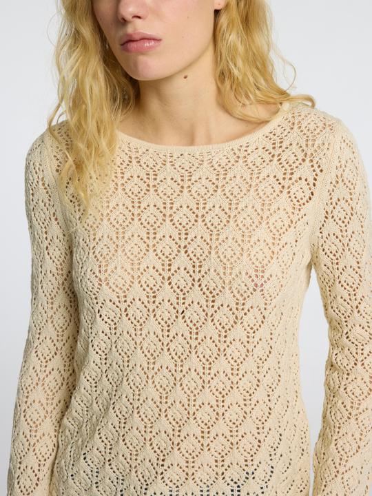 Actual product image Selected Langarm Stricktop (L)