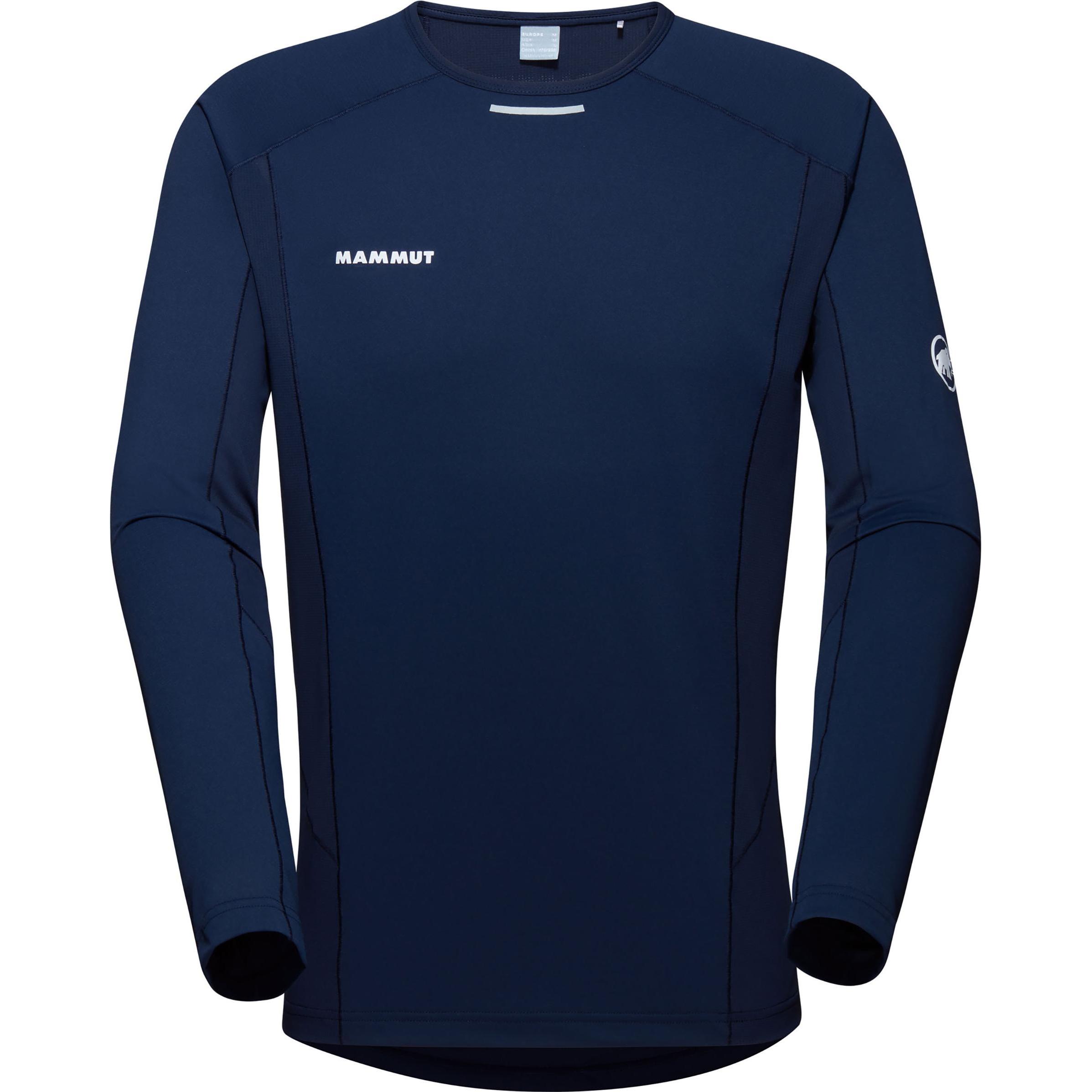 Mammut, Herren, Funktionsshirt, Aenergy FL Longsleeve Men (XL), Blau, XL