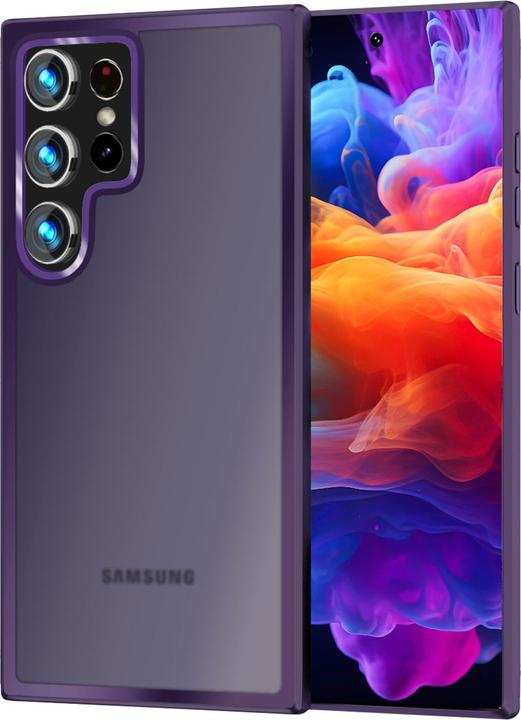 Actual product image Nalia Semi-transparent hybrid cover with protective frame (Samsung Galaxy S24 Ultra)