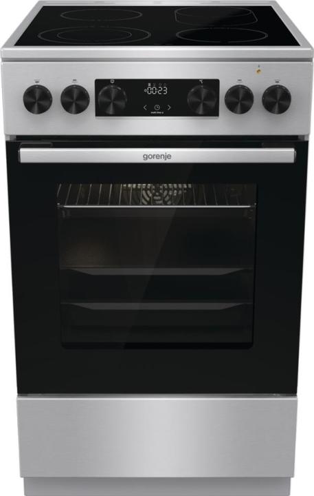 Produktbild Gorenje GECS5C70XA cooker Freestanding cooker Ceramic Stainless steel A