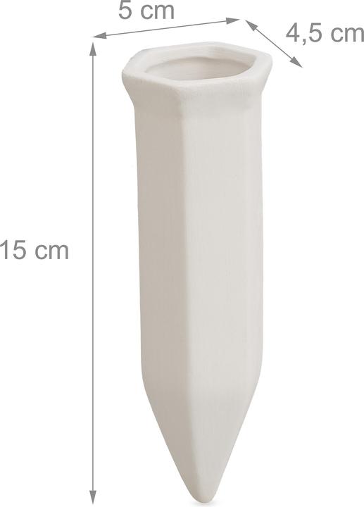 Actual product image Relaxdays Watering spikes (Clay cone)