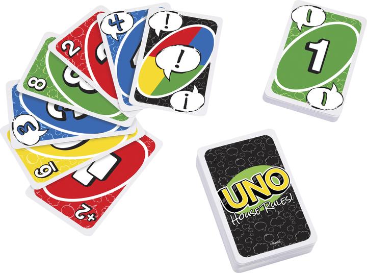 Actual product image Mattel Games UNO House Rules