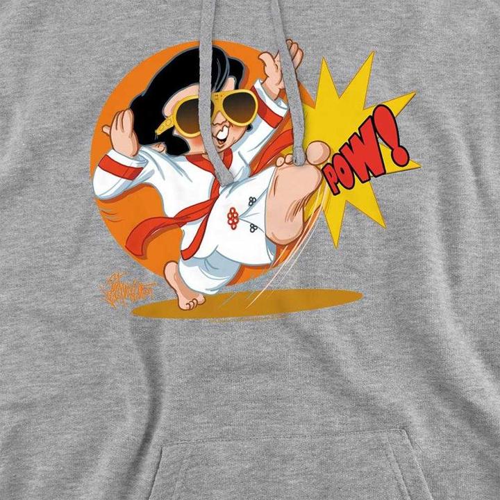 Produktbild Elvis Karate King Kapuzenpullover (XL)