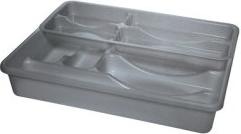 Produktbild Plast team Besteckkasten "Doppelt", weiá
