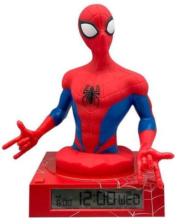 Image du produit Kids Licensing Marvel Spiderman 3D lamp with alarm clock