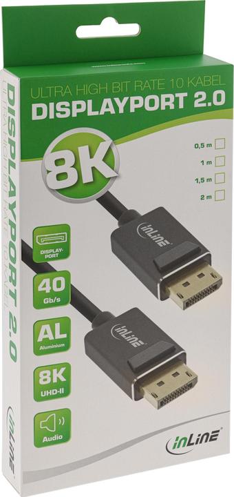 Immagine prodotto InLine Cavo DisplayPort 2.0 (1 m)
