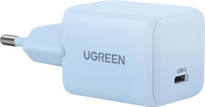 Productafbeelding Ugreen - Wall Charger X512 (55555) - USB-C, GaN, Fast Charging, 20W, PD3.0, QC4, 3A - Blue (20 W)