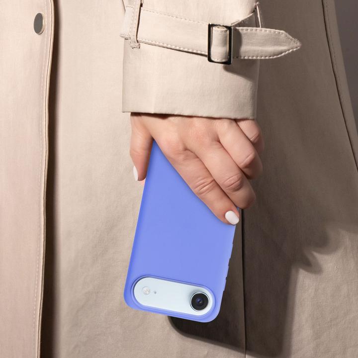 Actual product image Cadorabo Case for iPhone 17 AIR TPU Liquid Silicone Cover (Apple iPhone 17 Pro)
