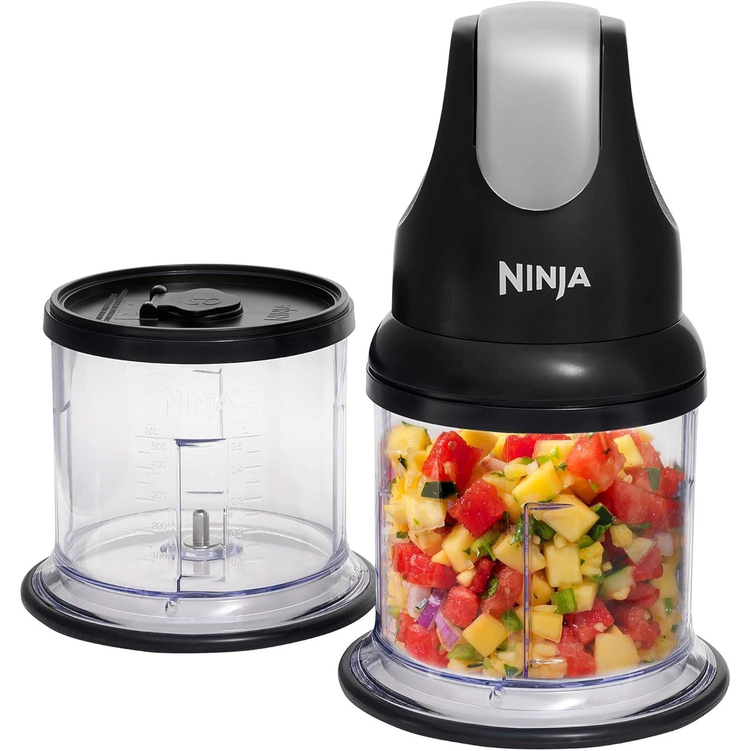 Ninja - Express Chop Mini Electric Chopper NJ1002EUBK, Robot da cucina