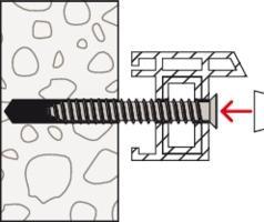 Actual product image Fischer Window frame scraper FFS 7.5x92 K (6) (6 pcs.)
