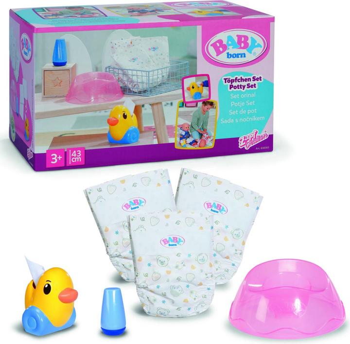 Produktbild Zapf Creation BABY born Töpfchen Set