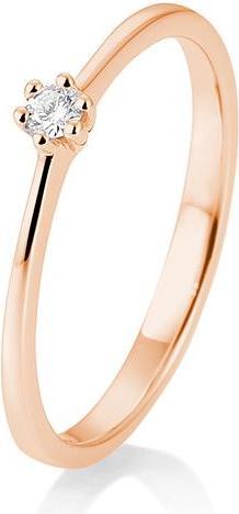 Actual product image Breuning 6 prong set 0.05-0.30 ct. (57, 585/14 K Gold)