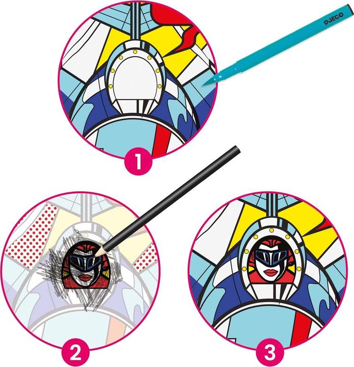 Produktbild Djeco Inspired by Superhelden