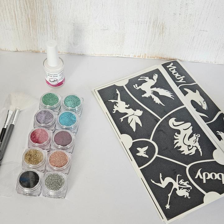 Actual product image Ybody Glitzertattoo Set - Big Party