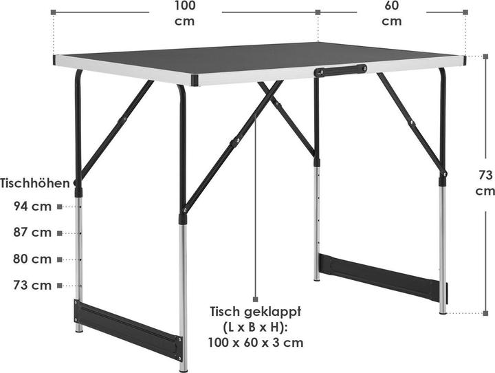 Produktbild Juskys Multifunktionstisch