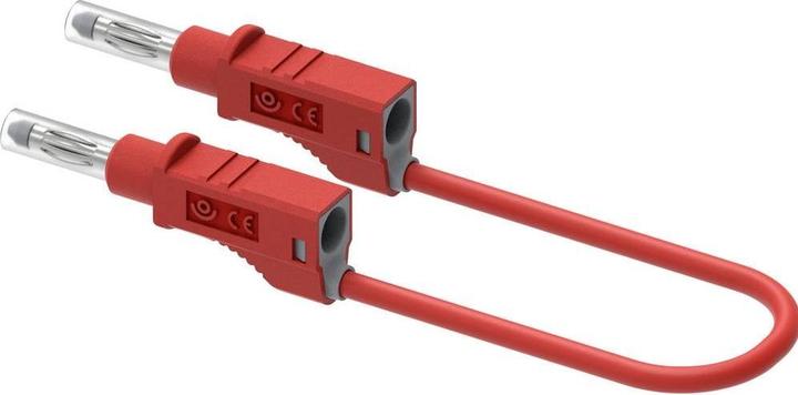 Actual product image Electro PJP 2214/600V-CD1-100R Messleitung Steckanschluss 4 mm 100 cm Rot 1 St.