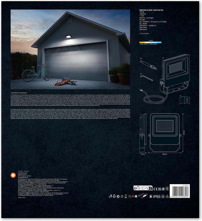 Actual product image Ledvance Endura Flood (13200 lm, IP65)