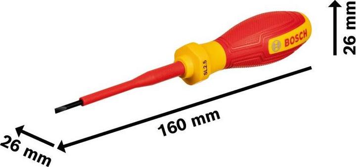 Actual product image Bosch Professional VDE screwdriver (Slotted screws)