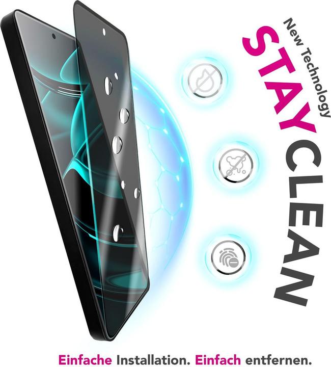 Image du produit Nalia Schutzglas "AntiSpyX" - Privacy Display Glas - Anti-Spy Screen Protector Tempered Glass (1 pcs, Google Pixel 10 Pro XL)