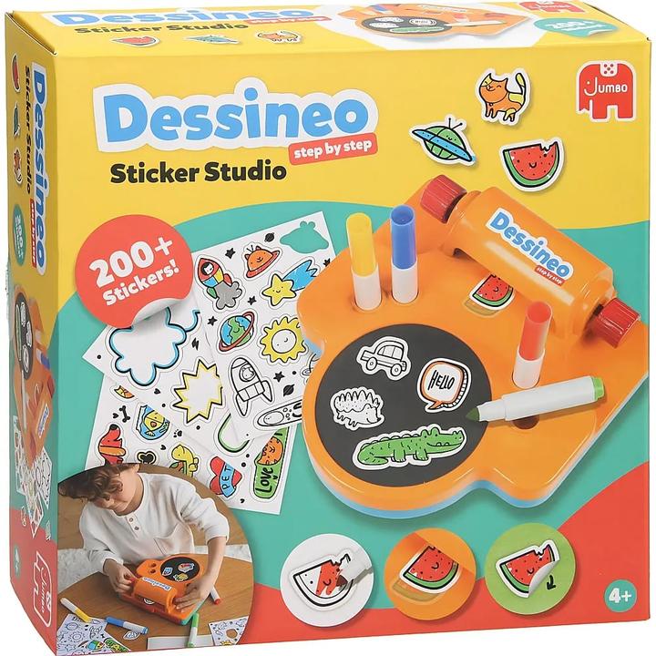 Produktbild Jumbo Dessineo Stickers Studio (200 Sticker)