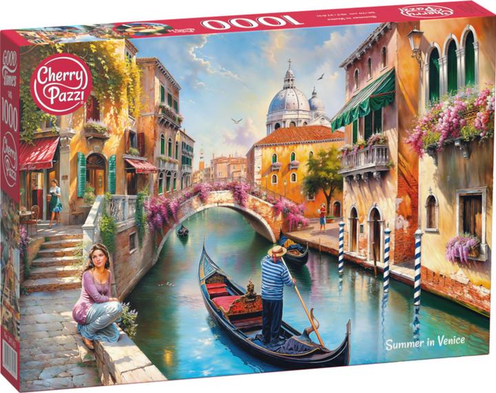 Productafbeelding Cherry Pazzi Puzzel 1000 stukjes - Zomer in Venetië (1000 onderdelen)