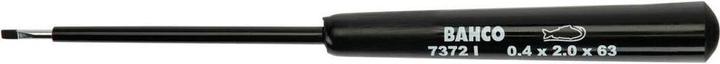 Produktbild Bahco Präzisions-Schraubendreher für Schlitzschrauben mit Kunststoffgriff, 0,4 mm x 2 mm x 63 mm (Schlitzschrauben)