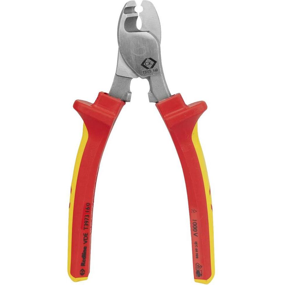 C.K Magma, Bolzenschneider + Seitenschneider, C.K T3973 160 T3973 160 Kabelschneider Geeignet für (Abisoliertechnik) Alu...