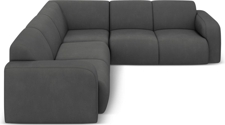 Actual product image Micadoni Symmetrical Corner Sofa, "Molino", 5 Seats, 252x252x75 Made in Europe (Corner sofa)