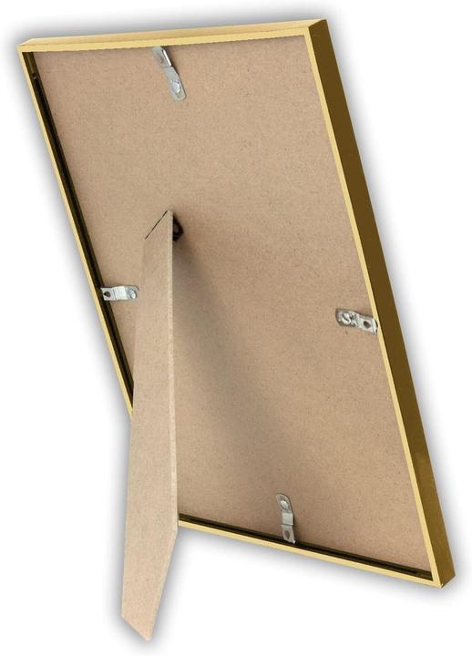 Actual product image Haes Deco Deco Kunststoff-Fotorahmen EF3G Easy Frame Gold 15x20 cm (15 x 20 cm)