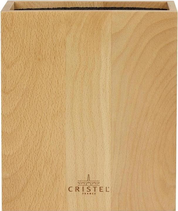 Produktbild Cristel Messerblock Coutaux 10-teilig, Hellbraun