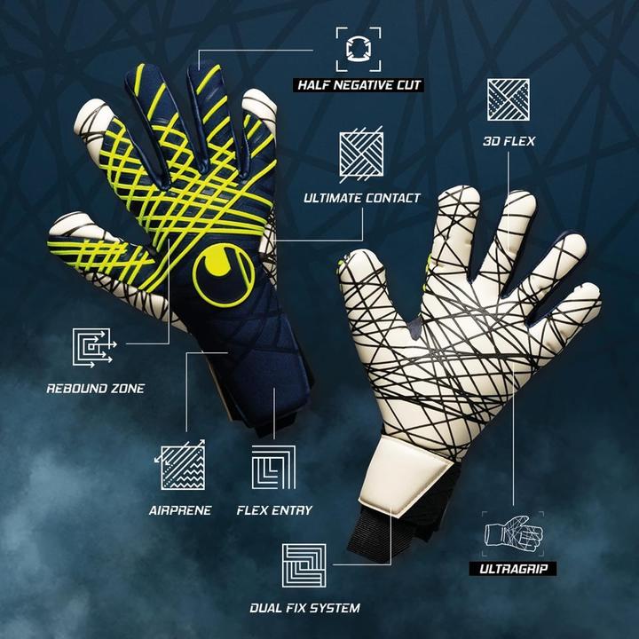 Produktbild Uhlsport Torwarthandschuhe Prediction Ultragrip HN (7)