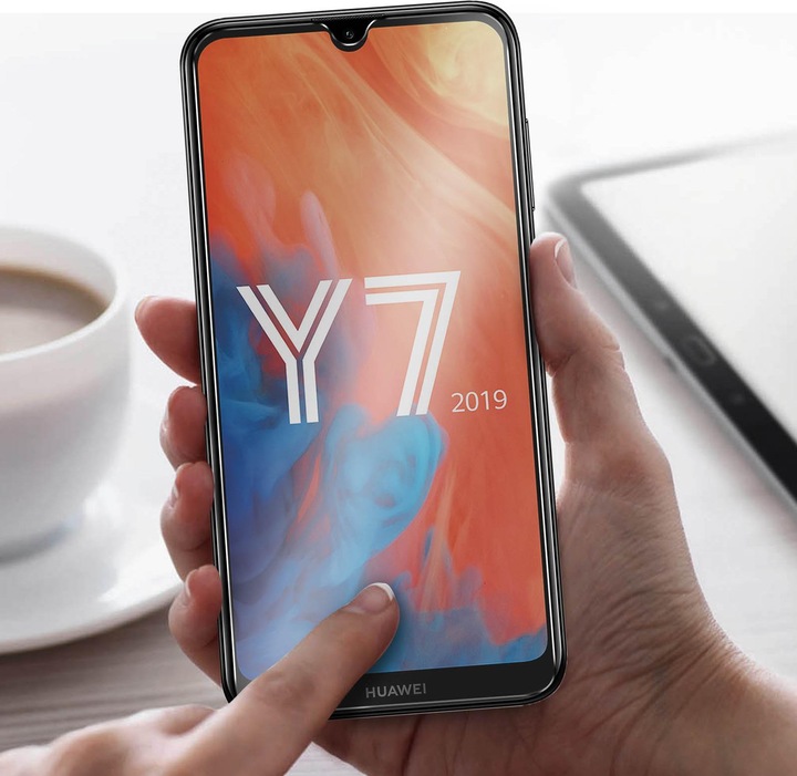 Produktbild Avizar Kristallklare Folie, Glas-Displayschutz (1 Stück, Huawei Y7 (2019))