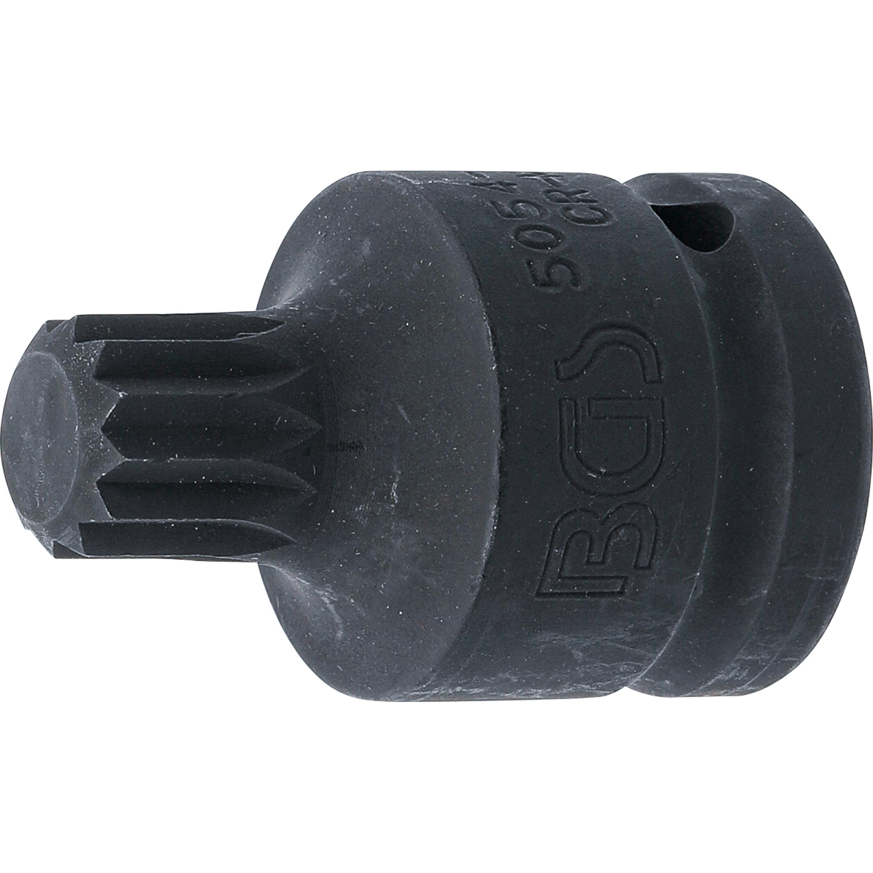 BGS, Bits, Kraft-Bit-Einsatz Länge 55 mm Antrieb Innenvierkant 20 mm (3/4") Innenvielzahn (für XZN) M18 (20 mm)
