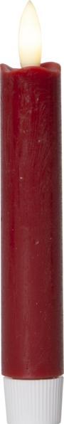 Immagine prodotto Star Trading Candela a LED FLAME 2 cm x 15 cm, rosso scuro, 2 pezzi (2 x)