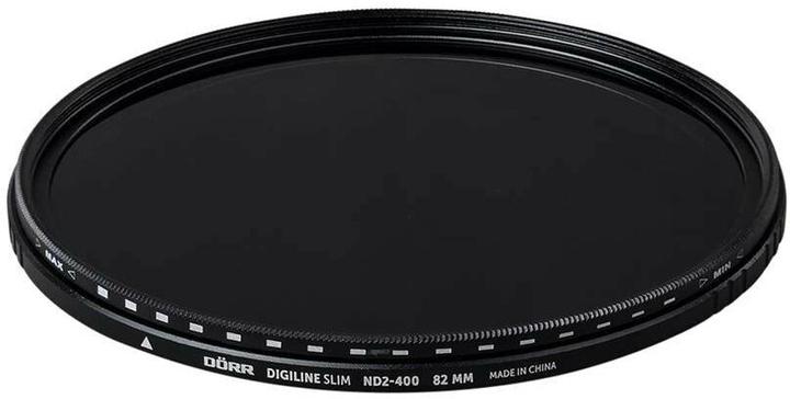 Produktbild Dörr Graufilter Digiline Slim Variabler ND2-400 – 82 mm (82 mm, ND- / Graufilter, 82 mm)