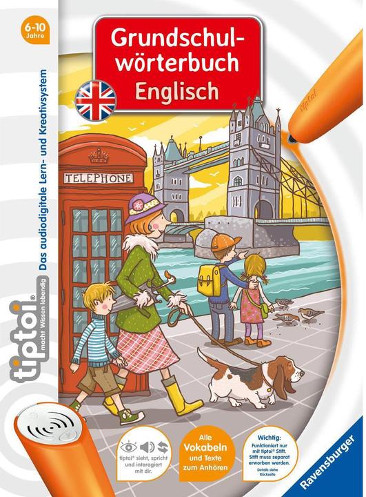 Actual product image tiptoi Grundschulwörterbuch Englisch (German, Nina Dulleck, Jebautzke Kirstin, Kirstin Jebautzke, 2013)