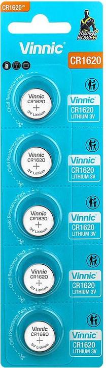 Vinnic CR1620 5BL (Lithiumbatterie) (CR1620)