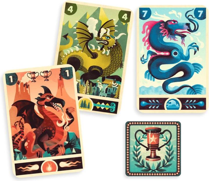 Image du produit Djeco Kartenspiel Dragon deck (mult)