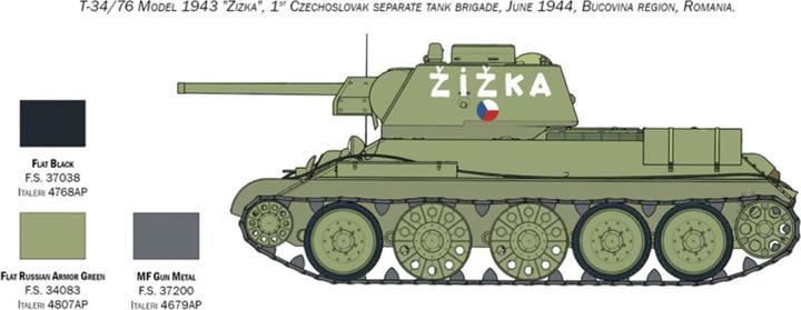 Produktbild 1:72 T34/76 Mod. 43