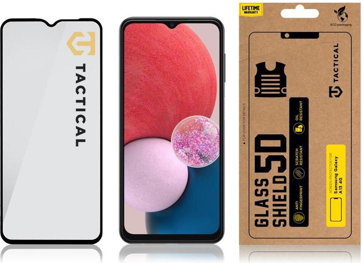 Produktbild NoName Tactical Glass Shield 5D sklo pro Samsung Galaxy A13 Black (Samsung Galaxy A13)