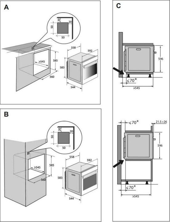 Produktbild De Dietrich DOP 8574 A