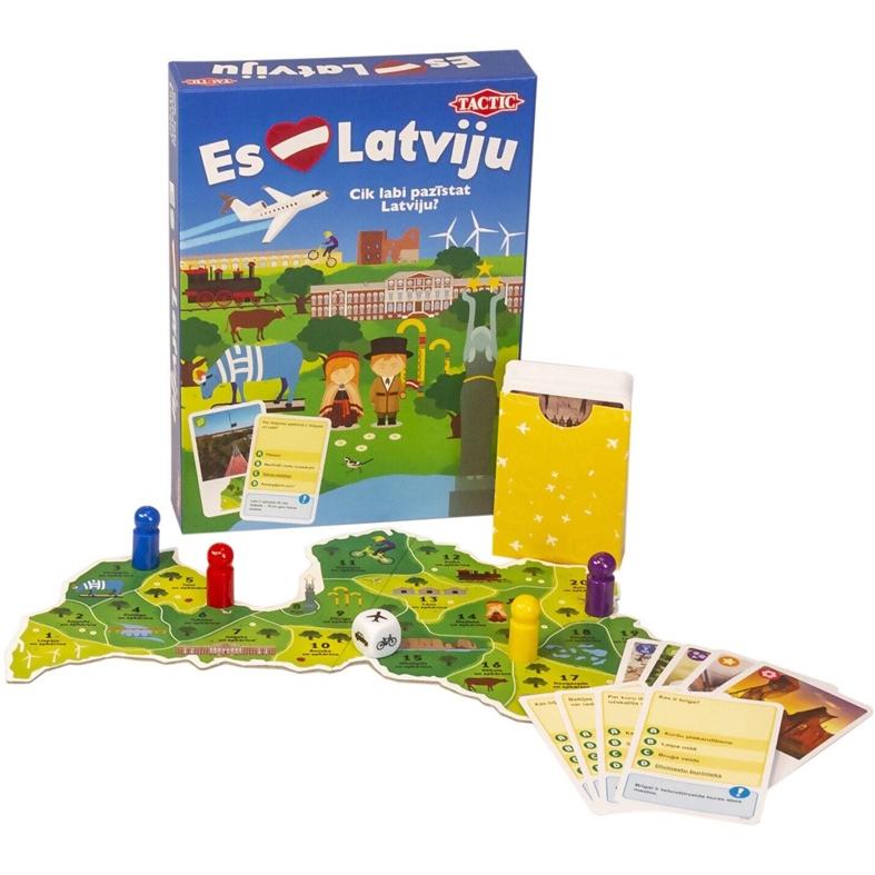 Thumbnail - Tactic TACTICS Board Game "I Love Latvia" (Deutsch)