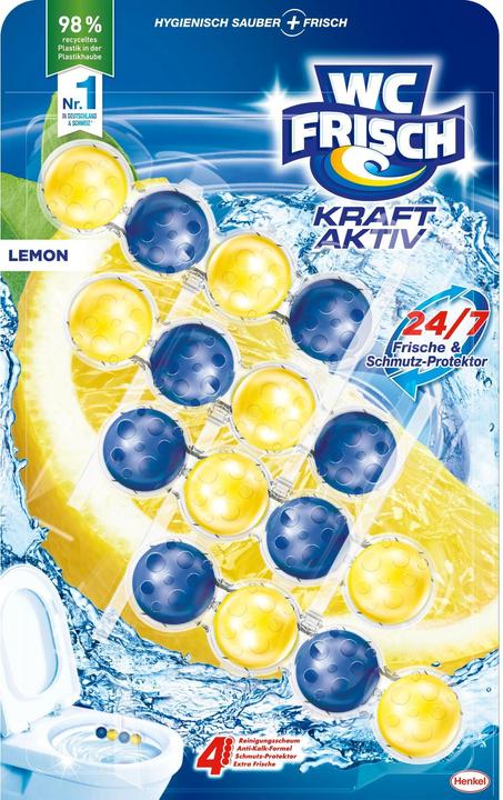 WC Frisch Nettoyant WC Kraft Lemon 4pcs