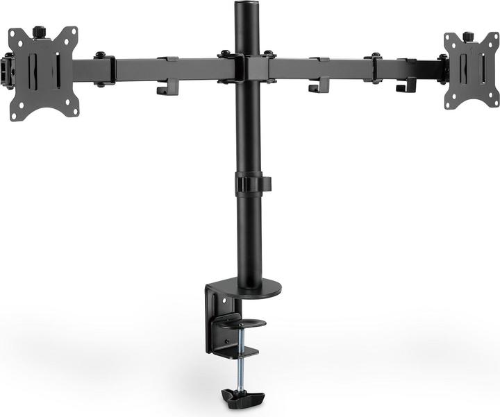 Actual product image Digitus Universal Dual Monitor Clamp Mount (Table, 32", 8 kg)