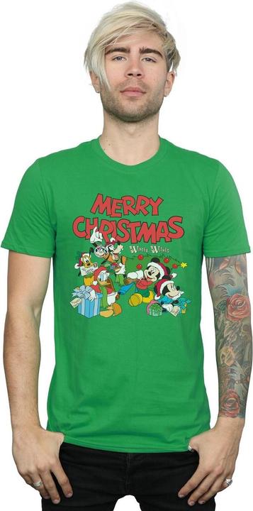 Immagine prodotto Disney Mickey And Friends Winter Wishes Maglietta Uomo (L)